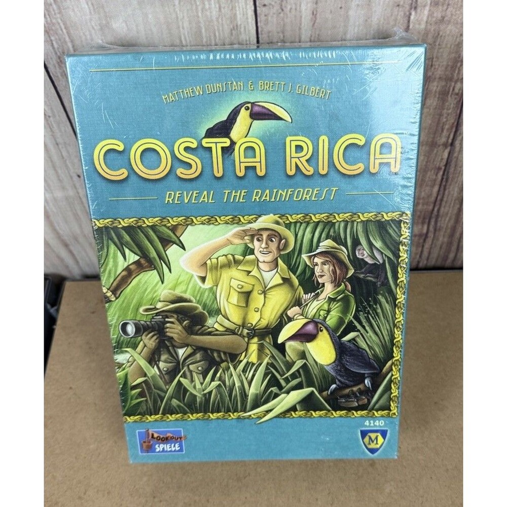 Costa Rica: Reveal the Rainforest - Board Game - By Mayfair Games - New & Sealed